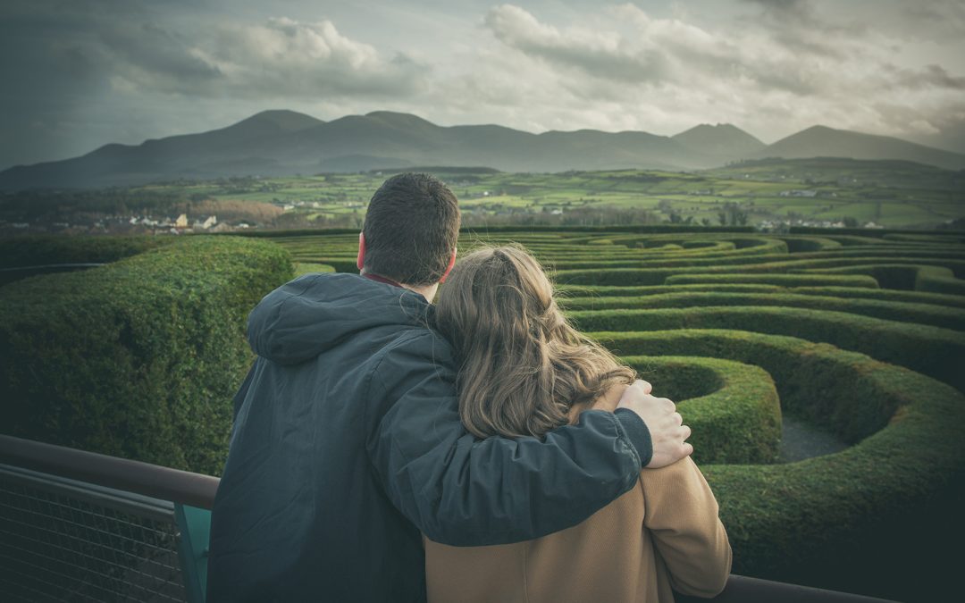 engaged couple northern ireland